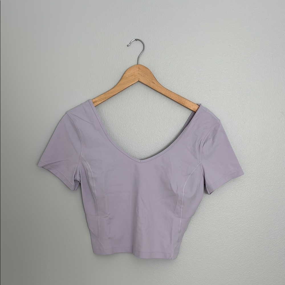 Lululemon Align T-shirt Lavender Size 10